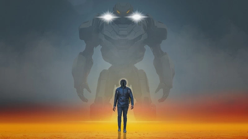 ロボットアニメをイメージさせる画像