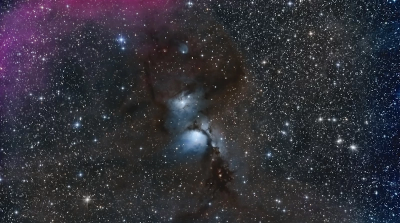 ウルトラマンシリーズをイメージさせるM78星雲イメージ写真