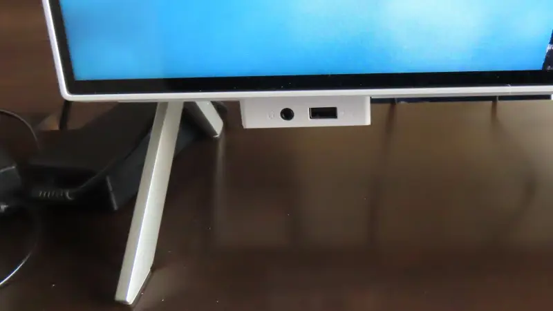 画面下にあるインターフェース